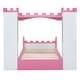 preview thumbnail 18 of 19, Wooden Twin Size Platform Bed with Storage Shelf