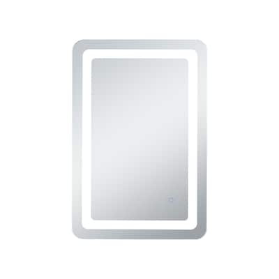 Indigo Home 18in x 30in soft edge LED mirror