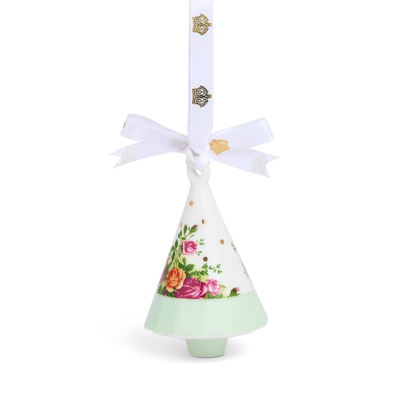 Royal Albert Old Country Roses Christmas Hanging Tree Ornament