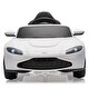 preview thumbnail 1 of 33, 12V Ride on Sports Car for Kids Licensed Aston Martin Battery Powered Car White