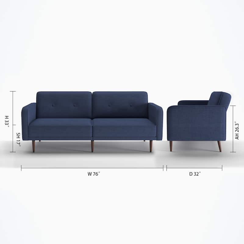 Artdeco Home - 3 Seater Moreno Convertible Sofa