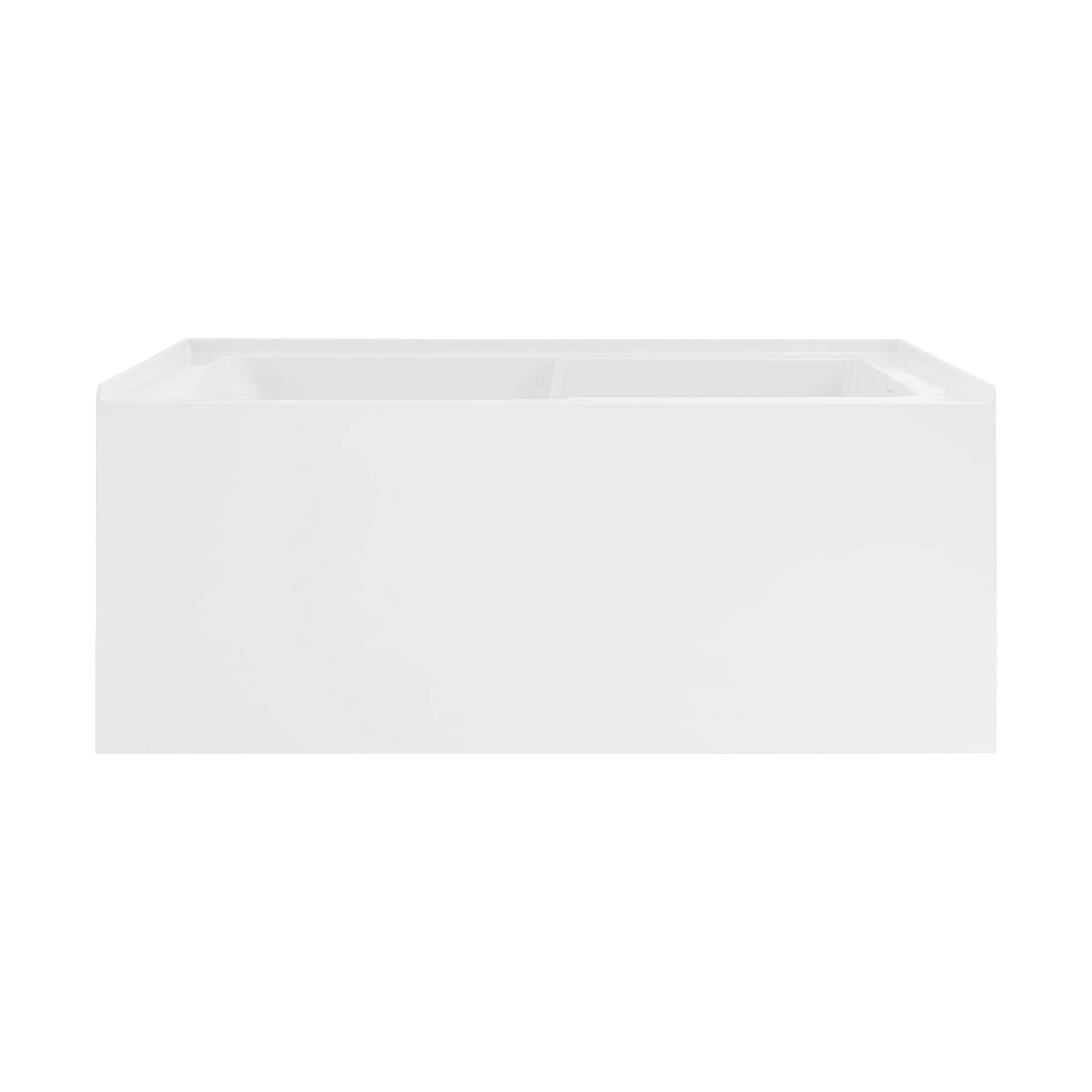 Lausanne 48 X 30" Right-Hand Drain Alcove Integrated Armrest Bathtub With Apron - 30x48 Right