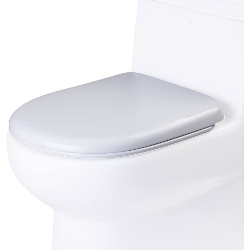 Eago Replacement Elongated Toilet Seat for TB351 - White