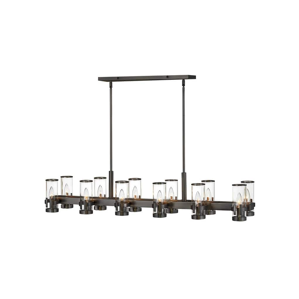 Hinkley Lighting Reeve 12 Light 46" Wide Linear Taper Candle Style