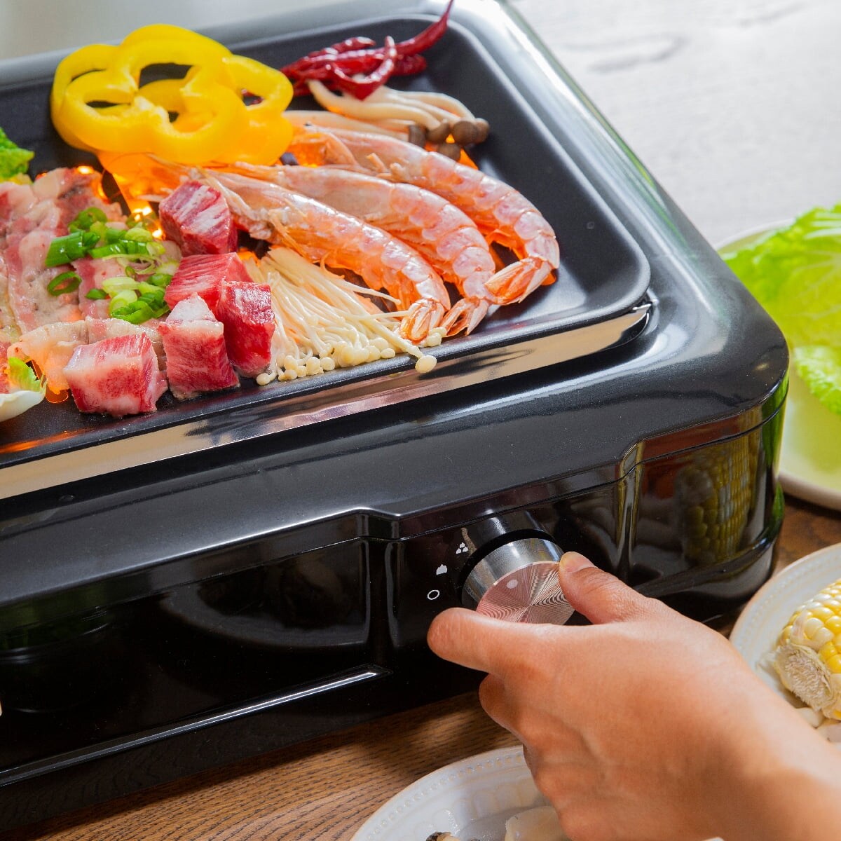 Smokeless Electric Grill Surface Nonstick Multipurpose Indoor BBQ