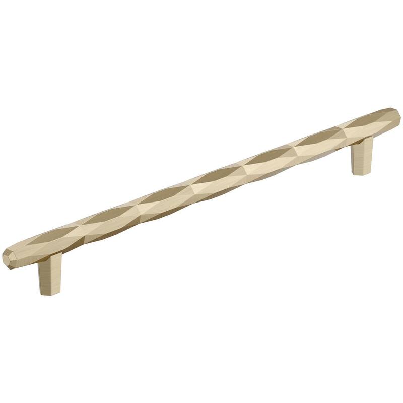 Amerock BP55501 St. Vincent 10-1/16" Center to Center Bar Cabinet Pull - Golden Champagne