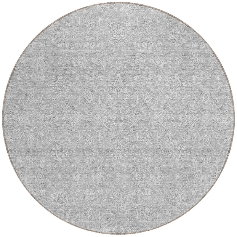 HomeRoots Floral Transitional Rectangle Outdoor Rug