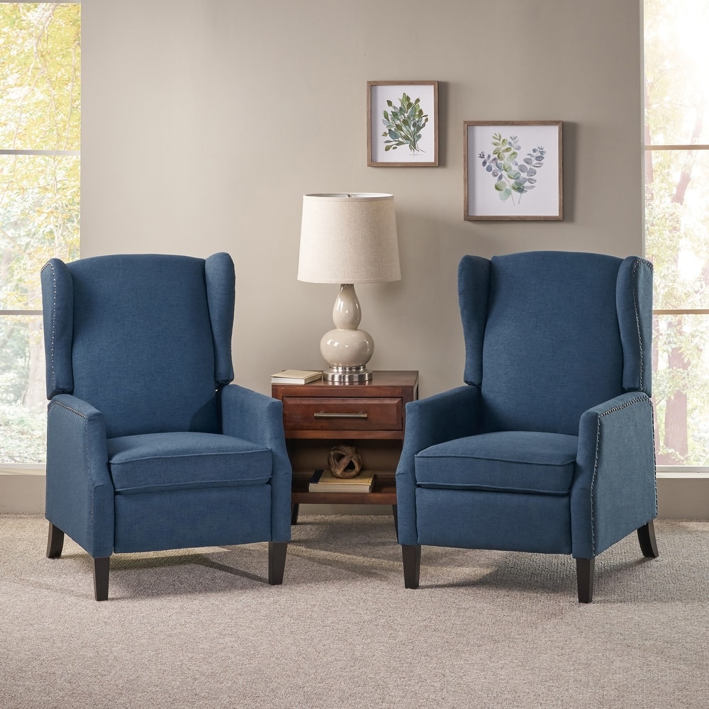 Wescott Contemporary Recliners (Set of 2) by Christopher Knight Home