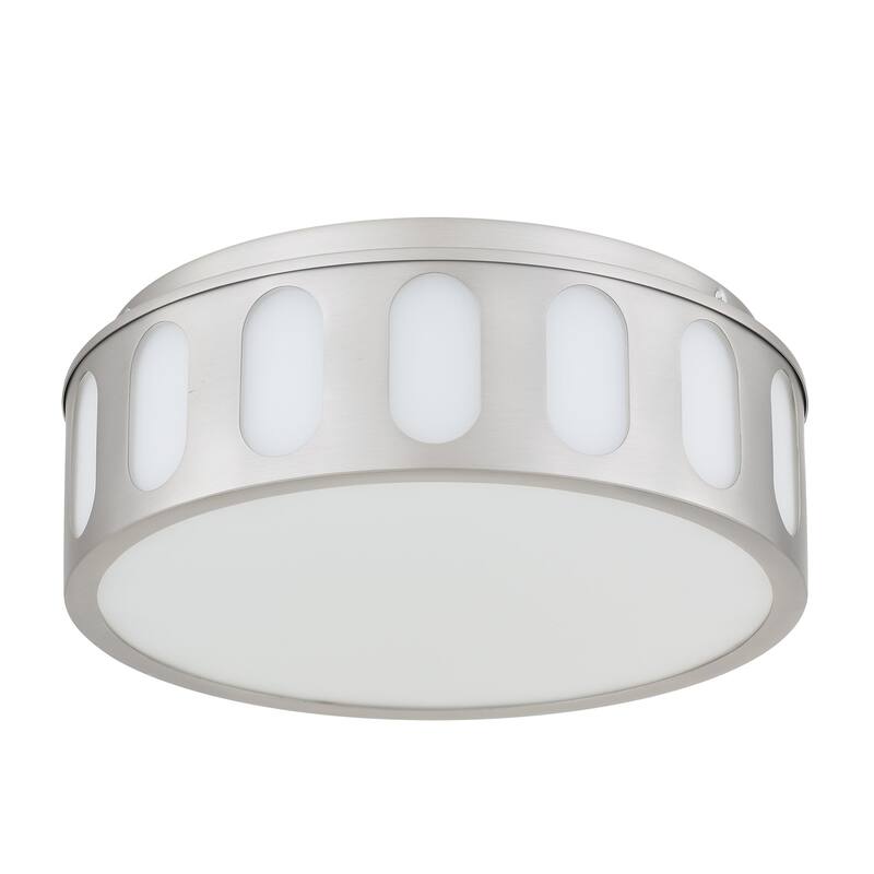 Bantom 11" Brushed Nickel LED Flush Mount Ceiling Light