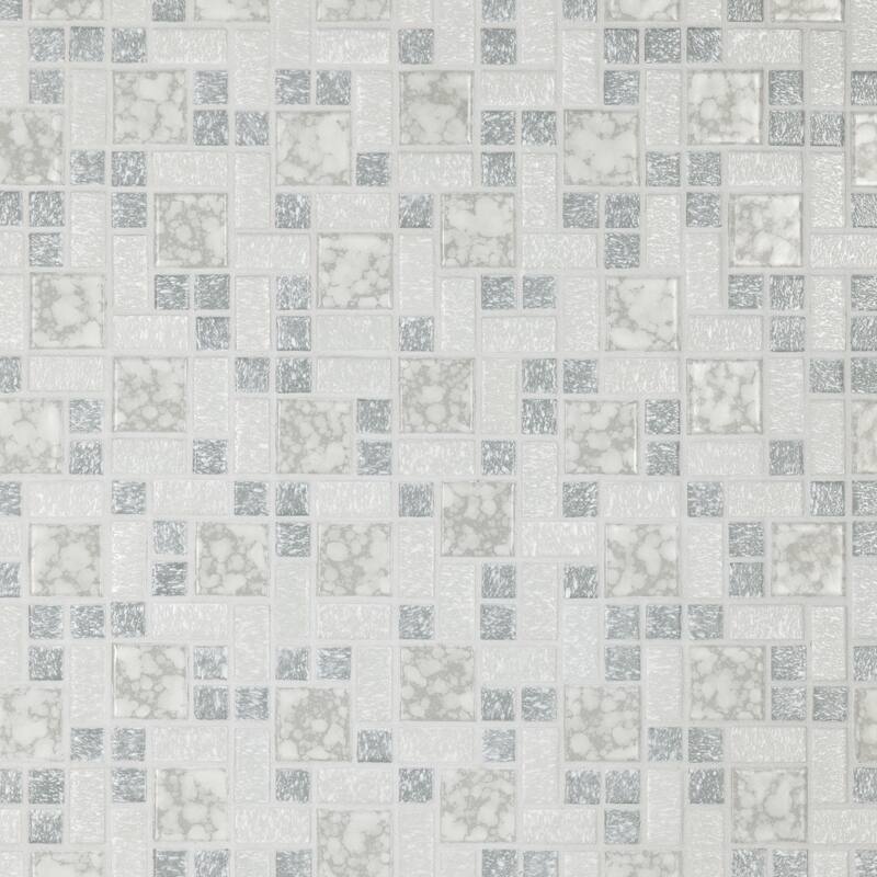 Merola Tile University Light Grey 11-3/4" x 11-3/4" Porcelain Floor and Wall Tile