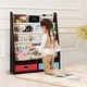 preview thumbnail 4 of 5, Kids Book Rack Storage Bookshelf Free Standing Bookcase