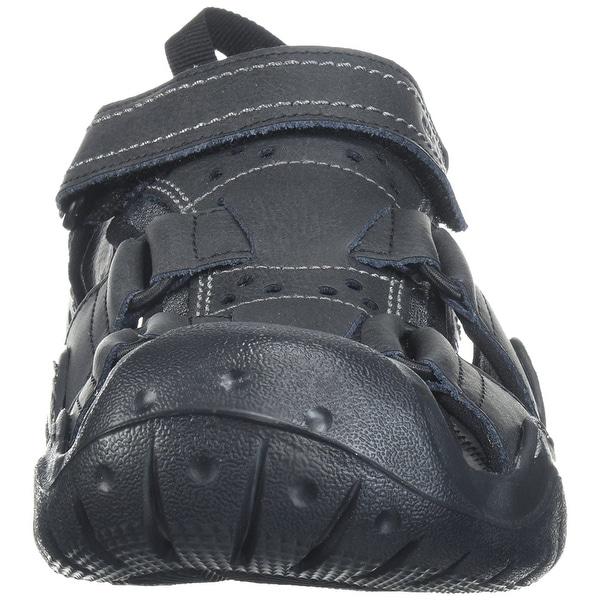 crocs swiftwater leather fisherman