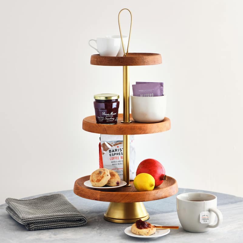 3-Tiered Tray, Cake Stand or Desert Serve ware Tower