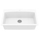preview thumbnail 38 of 62, Karran Drop-In Quartz Single Bowl Kitchen Sink
