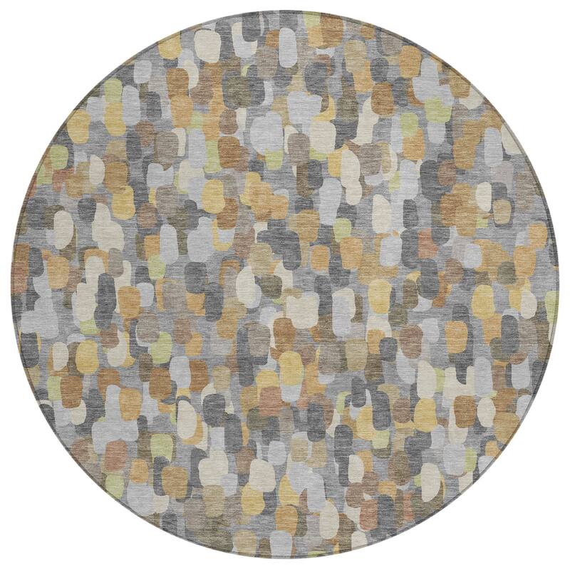 Machine Washable Indoor/ Outdoor Contemporary Drew Chantille Rug