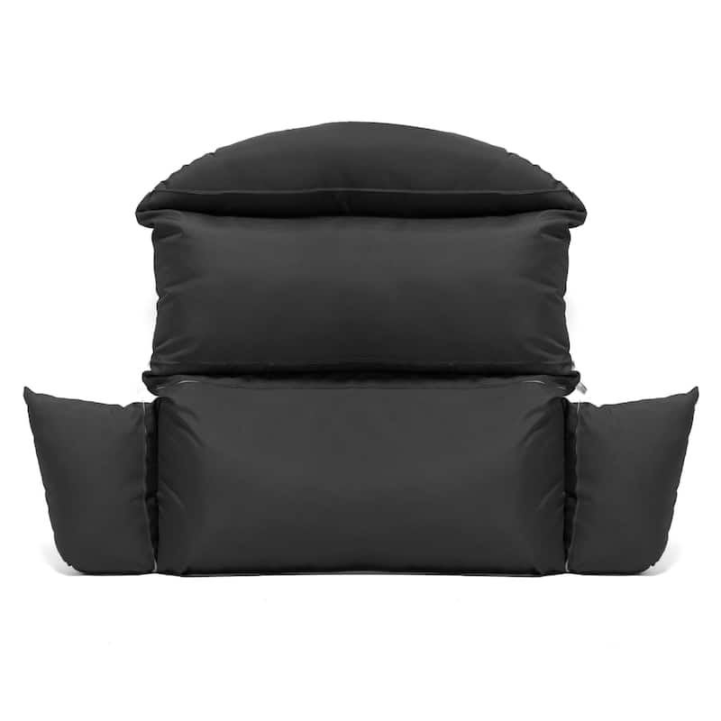 2-Person Hanging Egg Chair Cushion - Durable, Soft Outdoor Swing Seat Replacement - All Colors