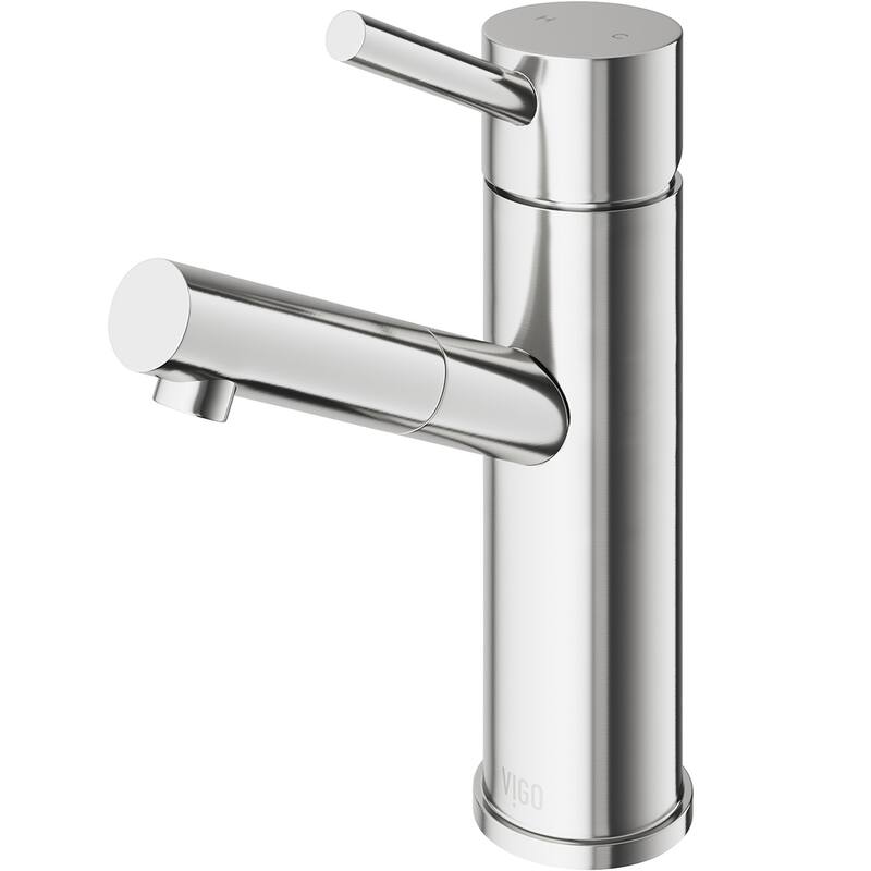 VIGO Noma Single Hole Bathroom Faucet