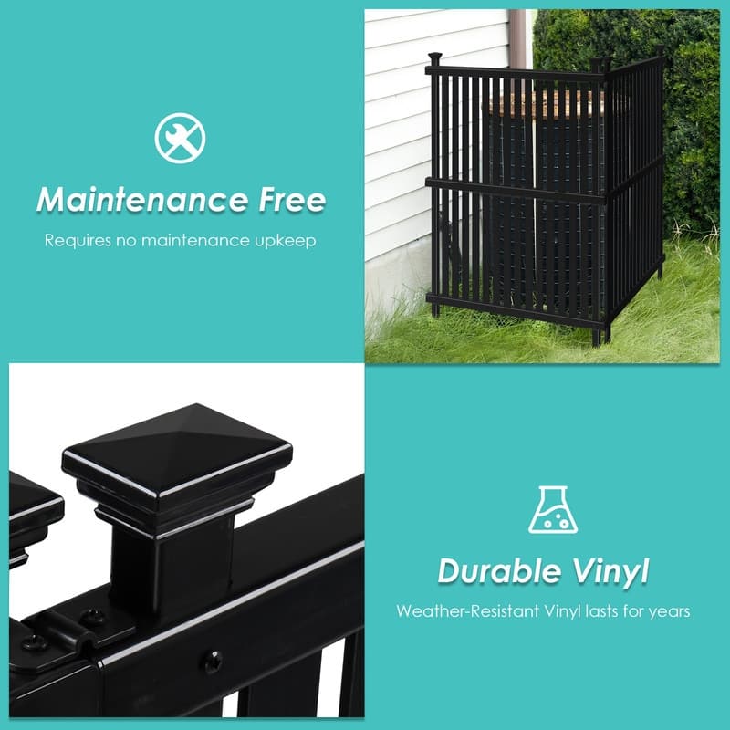 2PCS Privacy Fence Panels Screen Outside