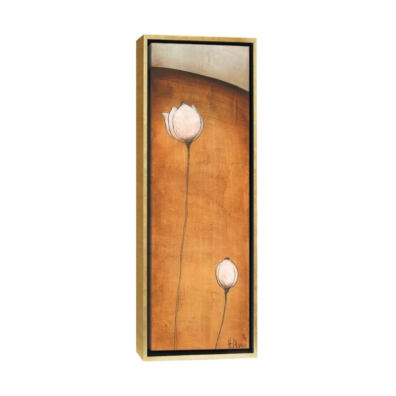 iCanvas "Standing Tall III" by H. Alves Framed Canvas Print - 72x24 - Gold