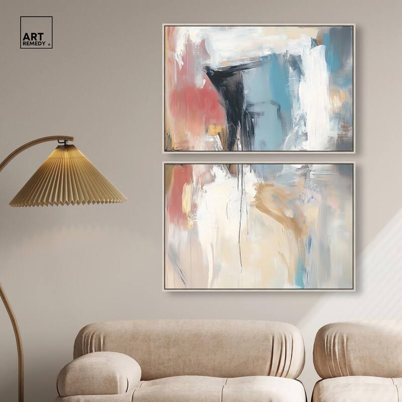 Sanctuary IV Canvas Set of 2 by Art Remedy