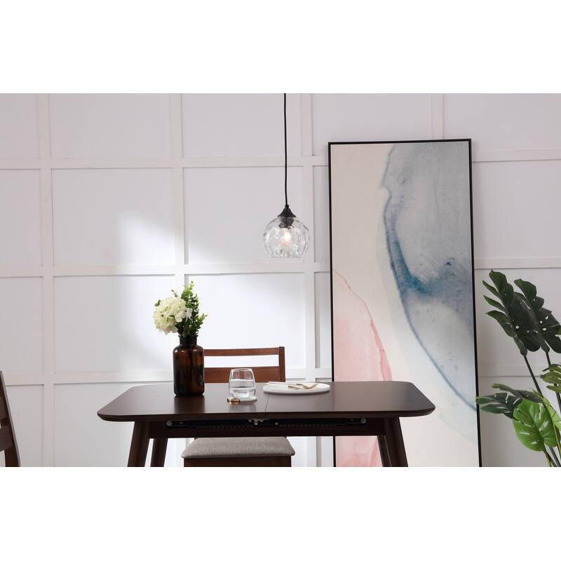 Caster 1-light Glass Pendant