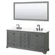 Option Dark Gray / Giotto Quartz Top / Matte Black