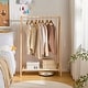 Wooden Kids Clothing Rack, Baby Garment Rack, Kids Dress Up Rack - Bed ...