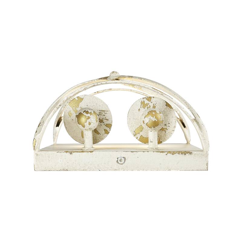 Golden Lighting 0890-WSC Alcott 10" Tall Bathroom Sconce
