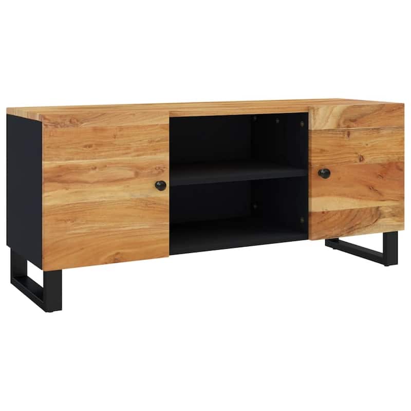 vidaXL TV Stand 41.3"x13"x18.1" Solid Wood Mango