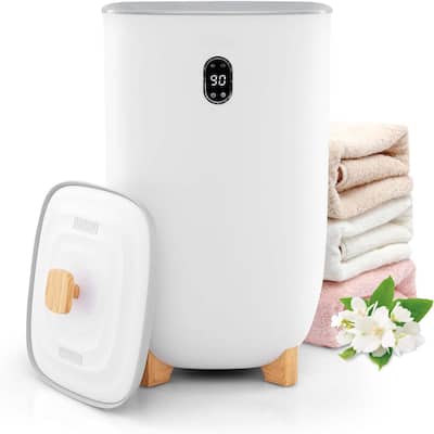 40L Large Towel Warmer Bucket Hot Towel Bucket for Bathroom Spa - White