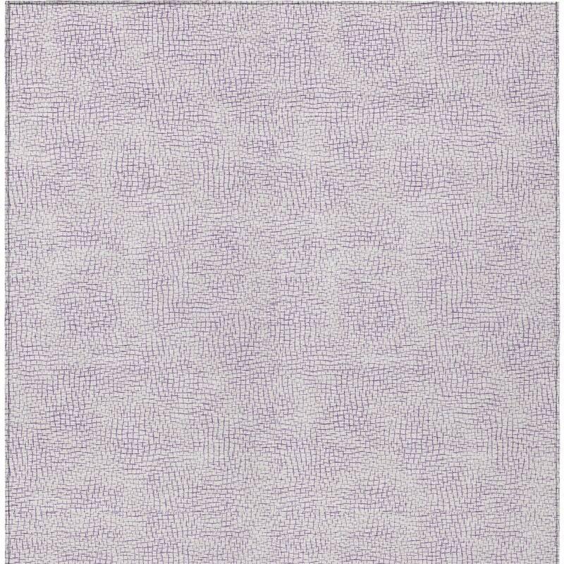 HomeRoots Geometric Transitional Rectangle Outdoor Rug