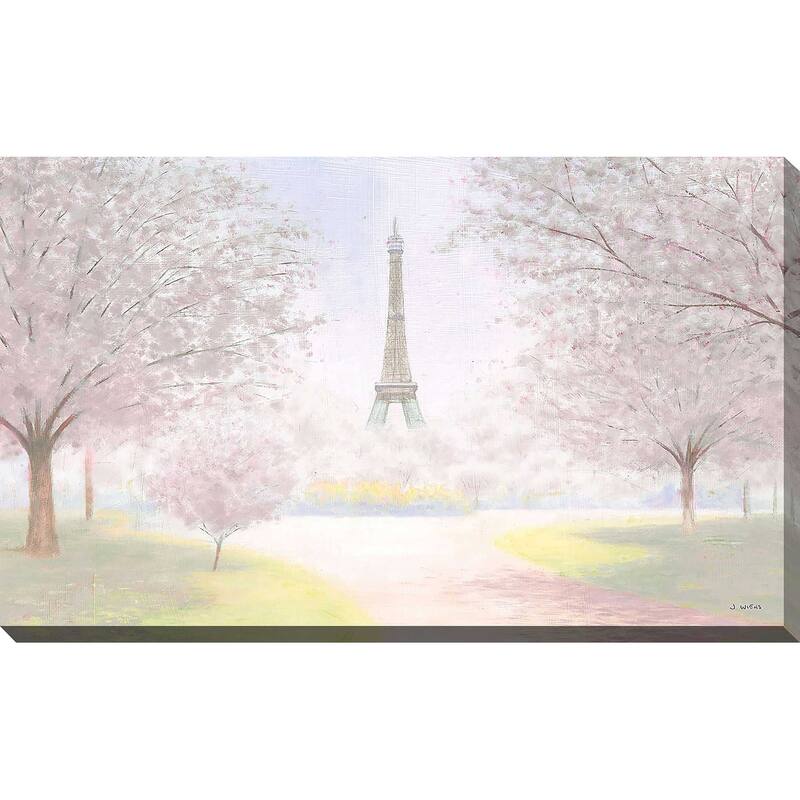"Pretty Paris" by James Wiens Print on Canvas