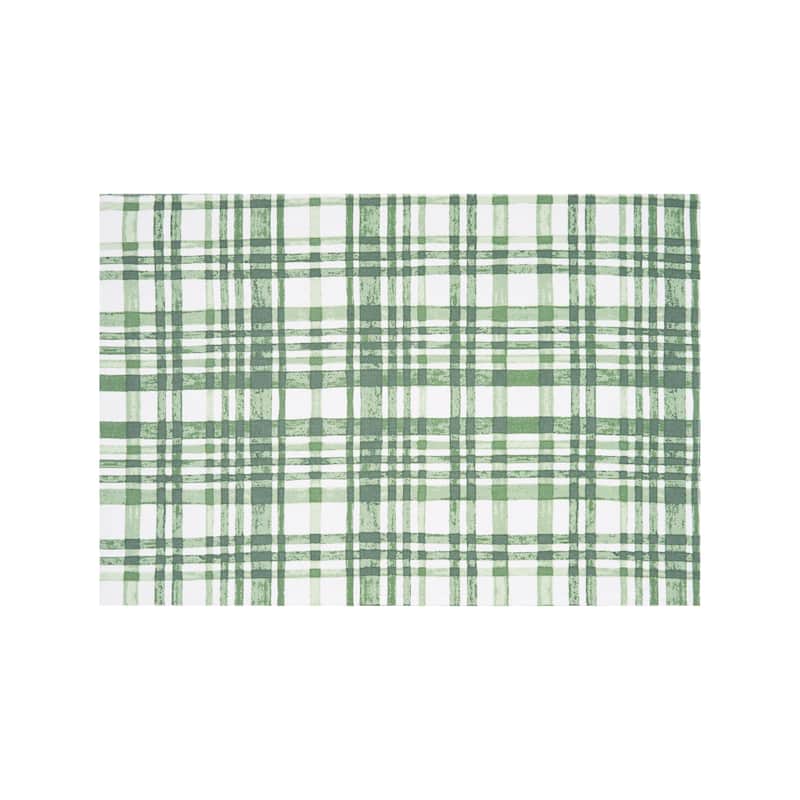 Spring Greens Bunny Toile Placemats Set of 6, 14" x 20"