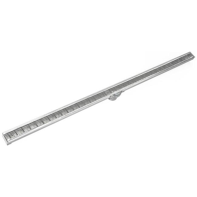 Infinity Drain S-LAG 3848 48" Site Sizable Low Profile Stainless Steel - Polished Stainless