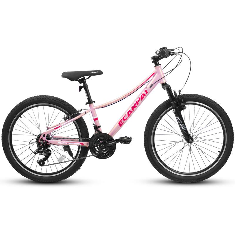 Women/Teens' Bicycle - Shock-Absorbing Front Fork, Multiple Speeds, V-Brakes, Mountain Tires - 26