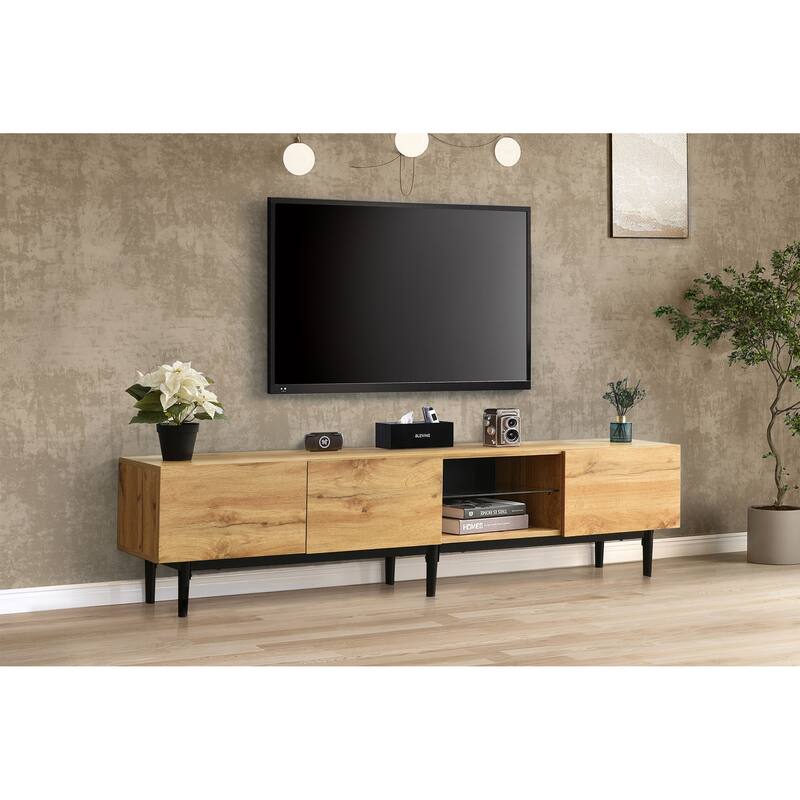 Media Console Table TV Stand with Storage