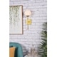 preview thumbnail 8 of 11, Elegant Lighting LD2360 Neri 18" Tall Bathroom Sconce