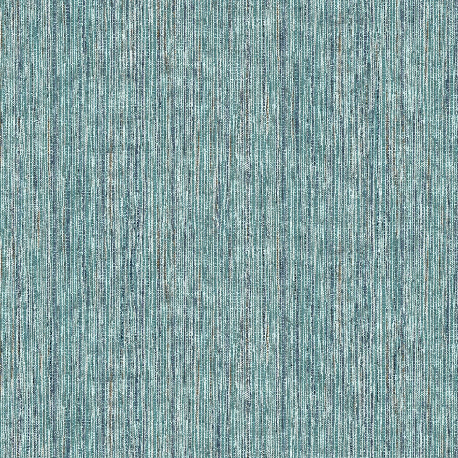 A-Street Prints Justina Teal Faux Grasscloth Wallpaper