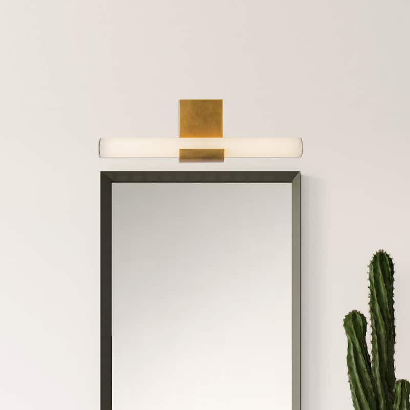 Alora Lighting WV353020 Apollo 20" Wide 3000K LED Bathroom Sconce