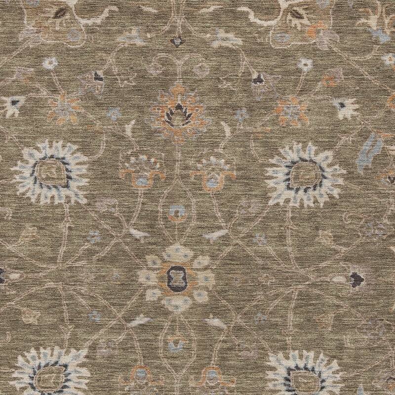 HomeRoots Floral Traditional Rectangle Outdoor Rug