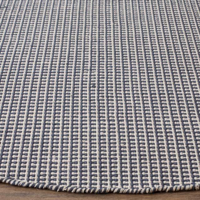 SAFAVIEH Handmade Montauk Rukhsana Flatweave Cotton Fringe Rug