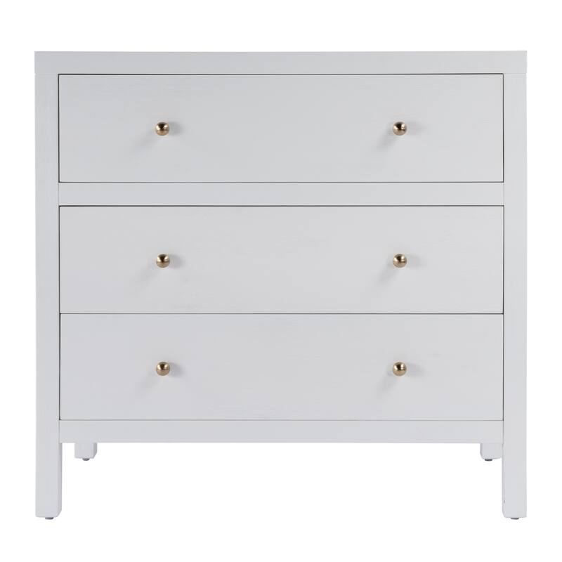 Nora 3-Drawer Wood Dresser