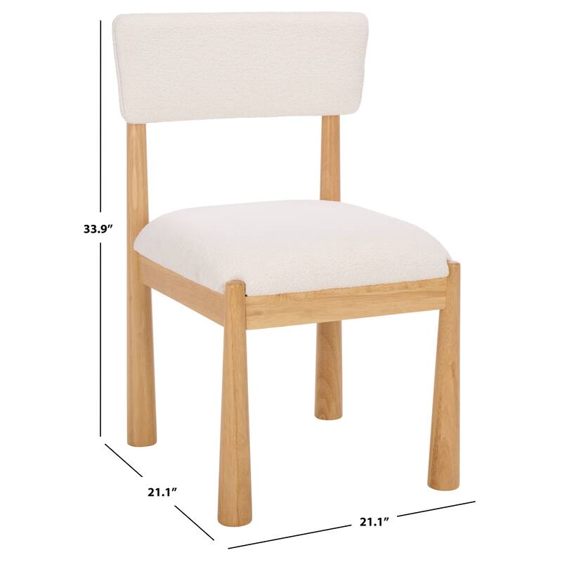 SAFAVIEH Home Koki Dining Chair - 21"W x 21"D x 34"H