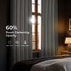 preview thumbnail 33 of 56, Exclusive Fabrics Heritage Plush Velvet Extra Wide Room Darkening Curtains - Single Panel