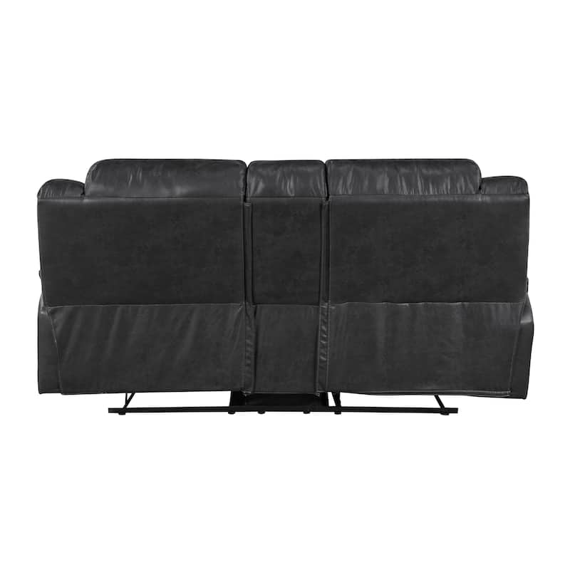 Fremont & Park Alonzo Polished Microfiber 3-Piece Manual Reclining Sofa Set