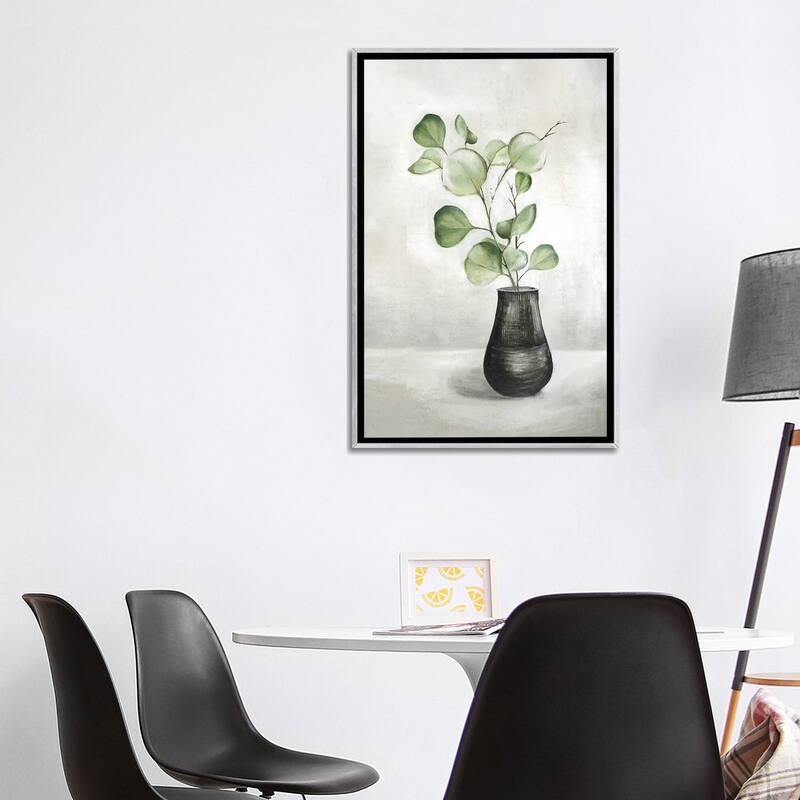 iCanvas "Quiet Zen I" by Eva Watts Framed
