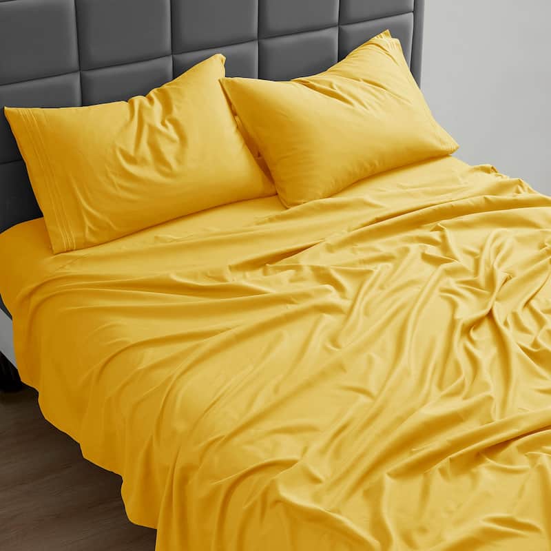 Clara Clark Premium 1800 Series Ultra-soft Deep Pocket Bed Sheet Set