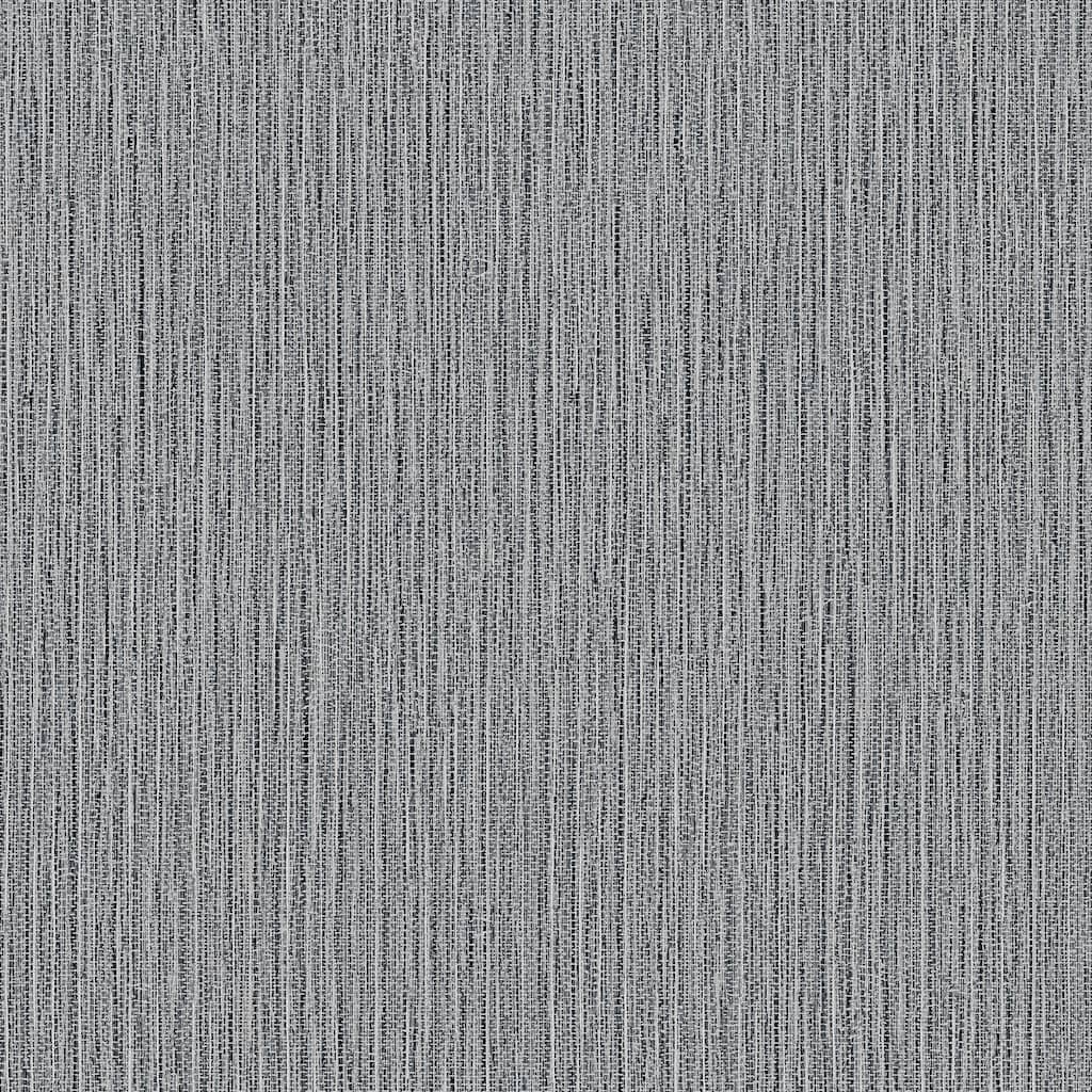 Advantage Bowman Slate Faux Linen Wallpaper