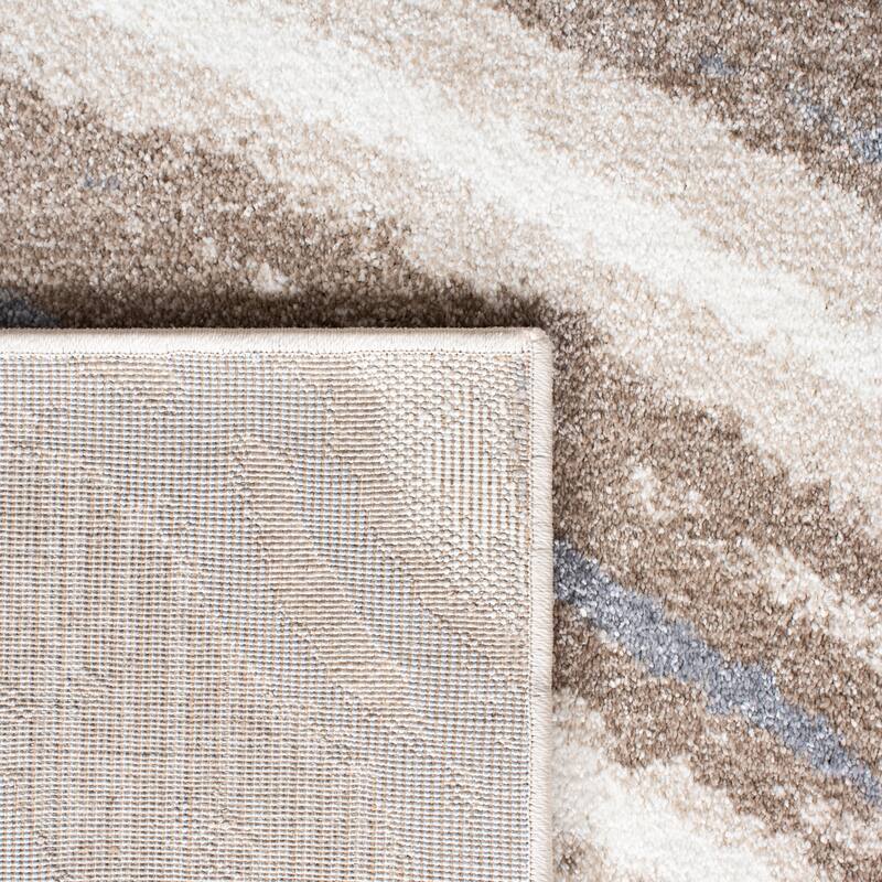 SAFAVIEH Cyrus Shag Gabrielle Abstract 1-inch Thick Rug