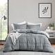preview thumbnail 95 of 159, Chelsea Square Evans Pinch Pleated Soft Washed Boho Duvet Cover Set
